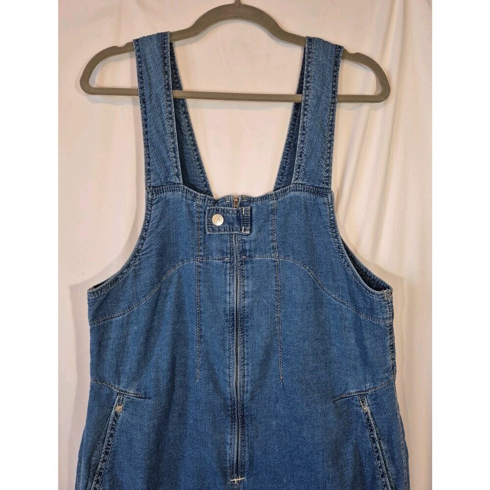 Free People We The Free Jude Cotton Denim Overalls Small - Picture 3 of 9
